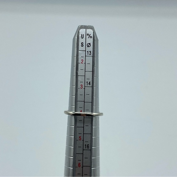 Silver Retro Bohemian Boho Turquoise Ring - Picture 6 of 7